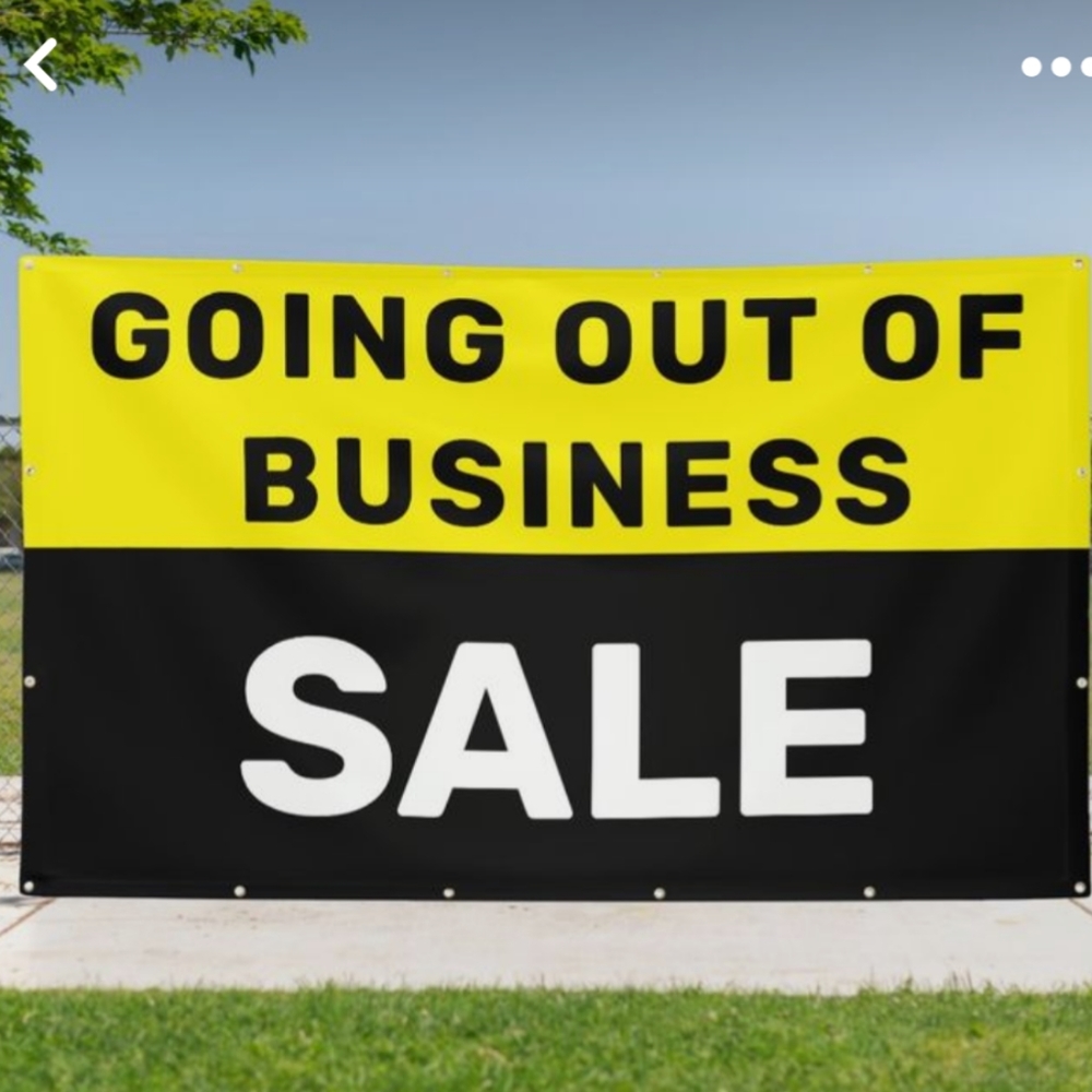 Going out of business